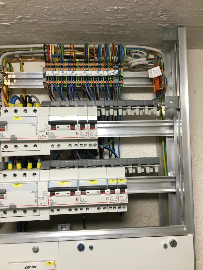 Teil der Hauptverteilung