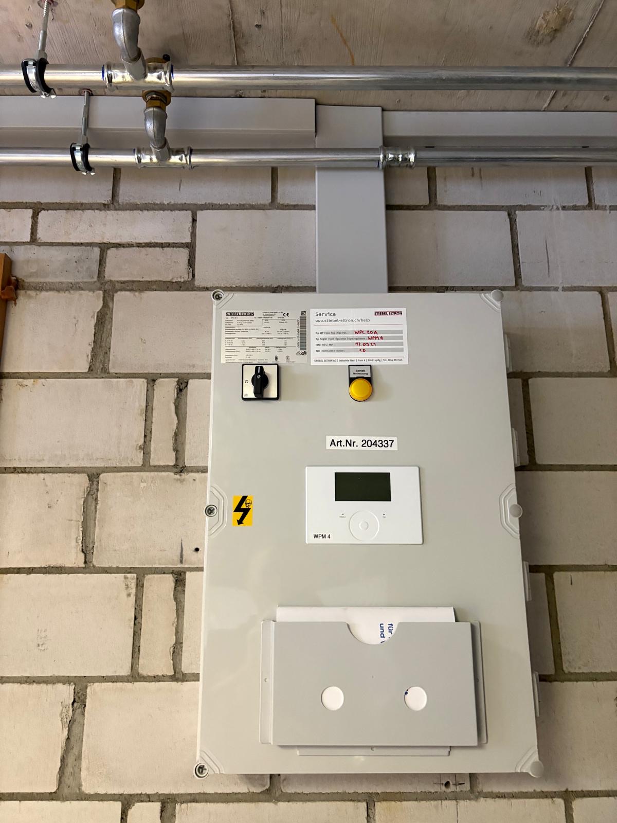 Wärmepumpe Installation
